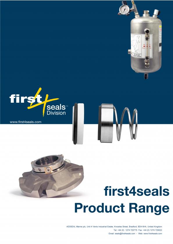 first4seals Product Range Brochure
