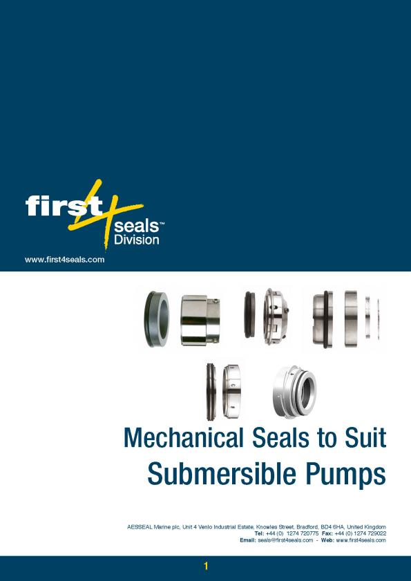 Submersible Pumps Brochure Cover
